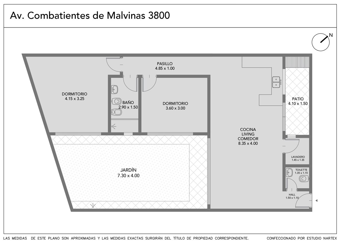 Venta PH 3 ambientes con jardín y patio con parrilla. Sin expensas - Villa Urquiza - 5