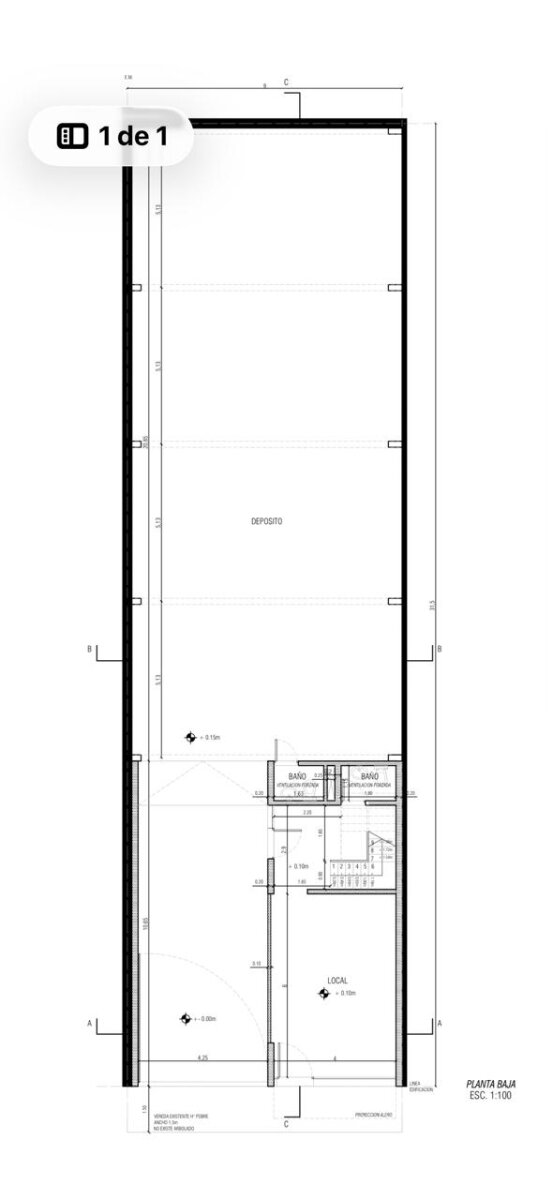 LOCAL COMERCIAL A ESTRENAR EN ALQUILER: AV. SAN MARTÍN 2589 - GRANADERO BAIGORRIA - 23
