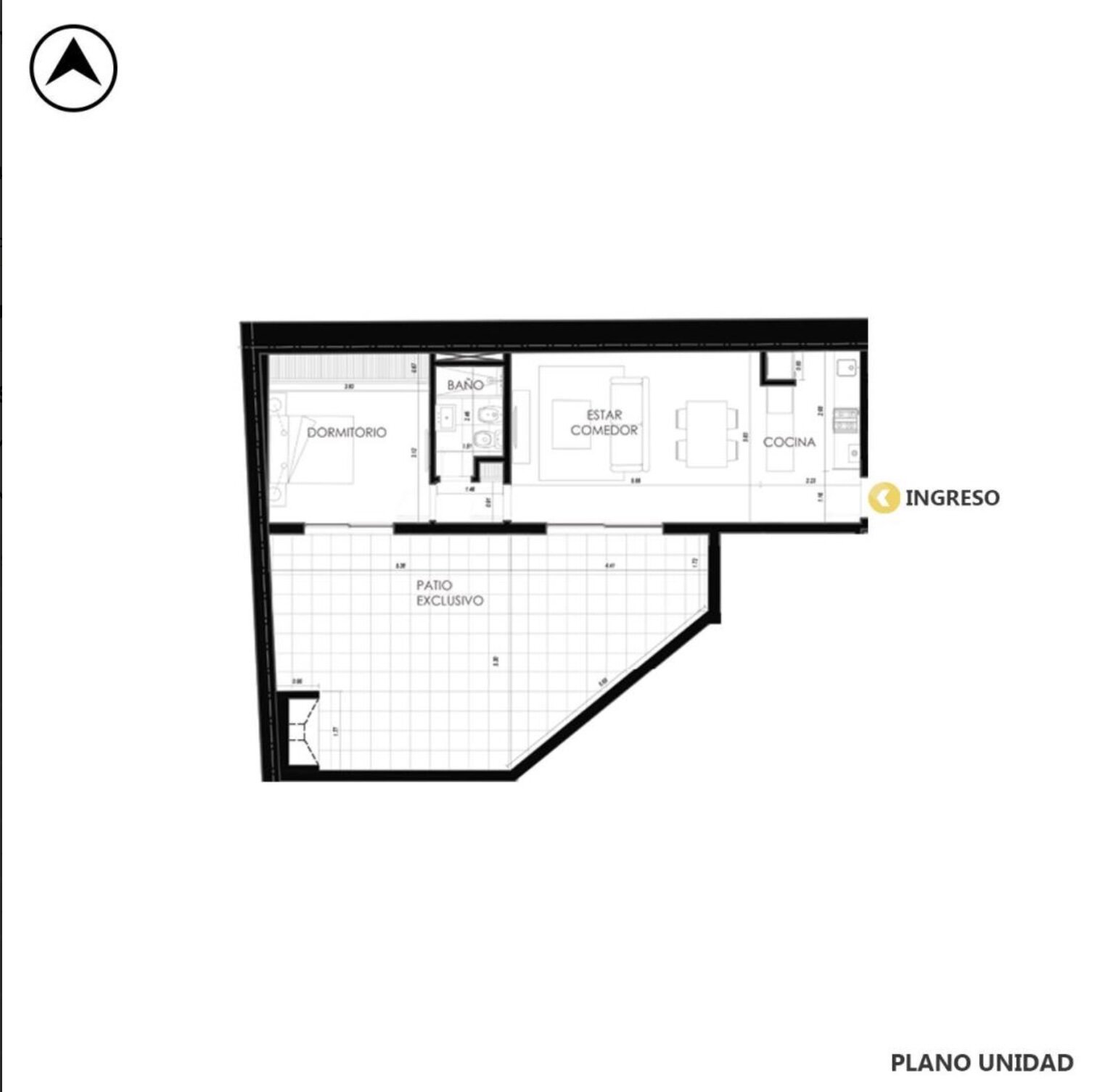Departamento 1 dormitorio en venta SAN MARTIN 300 - 1