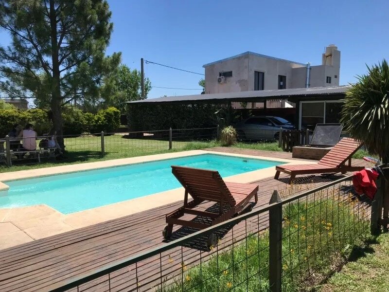 ROLDAN- PUNTA CHACRA - CASA EN ALQUILER - AMPLIO PARQUE - PISCINA - 5