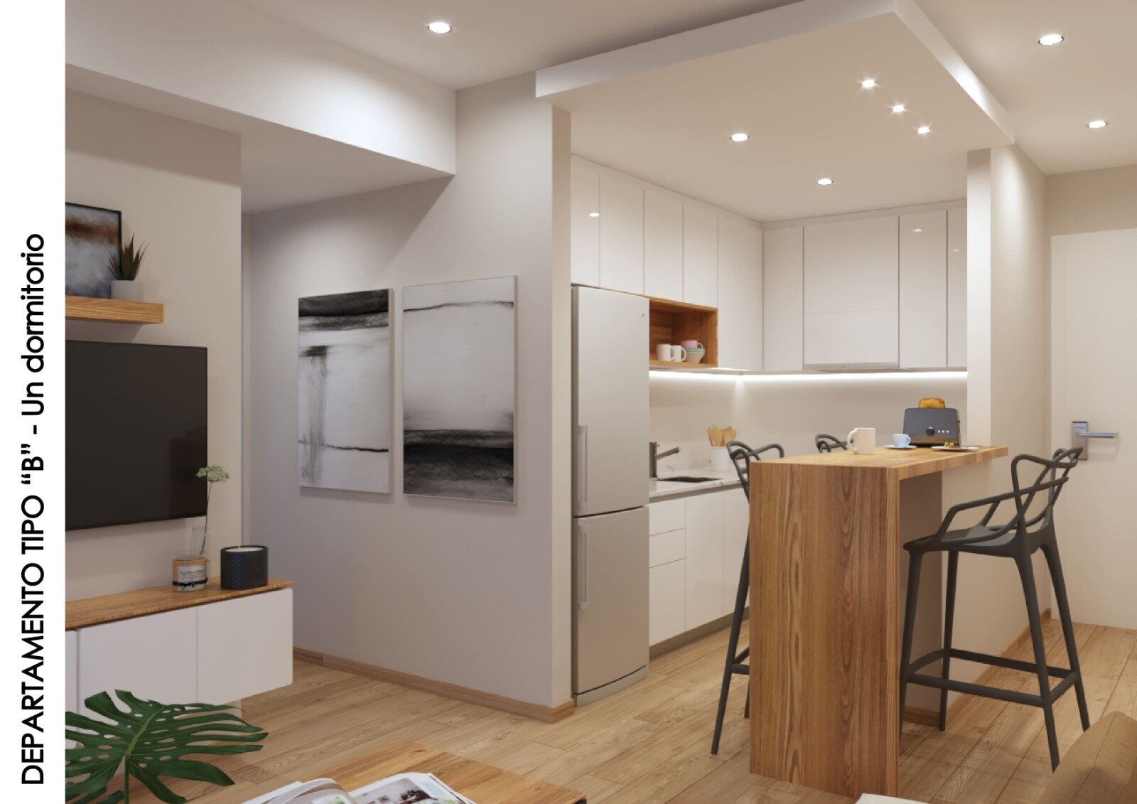 VENTA DEPTO 1 DORMITORIO CON BALCÓN - ZONA RÍO - 15
