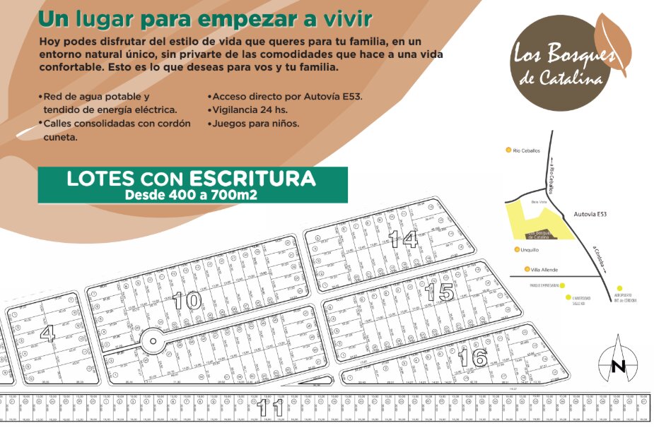 Villa Catalina - LOS BOSQUES: 2 lotes contiguos - Imagen 8