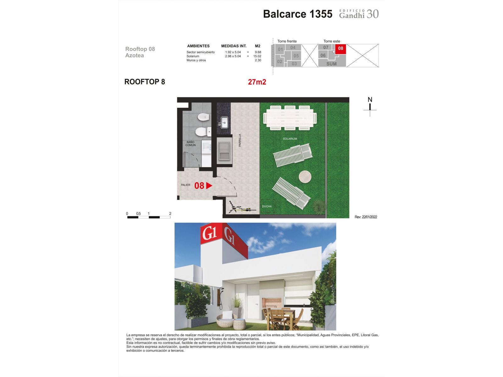 Rosario: Balcarce 1355 Terraza exclusiva de 26 m2, Santa Fe, Argentina - 43