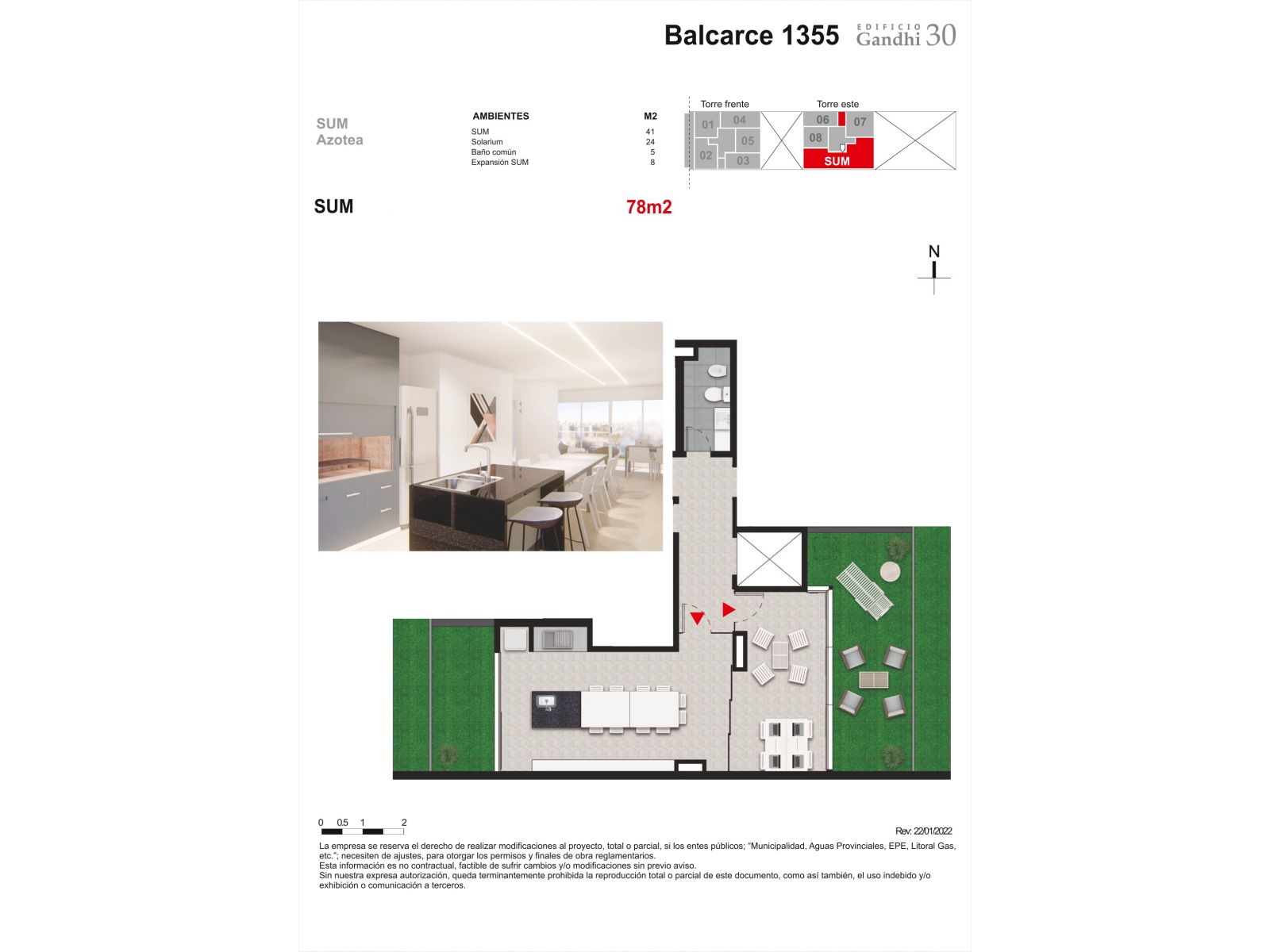 Rosario: Balcarce 1355 Terraza exclusiva de 26 m2, Santa Fe, Argentina - 44