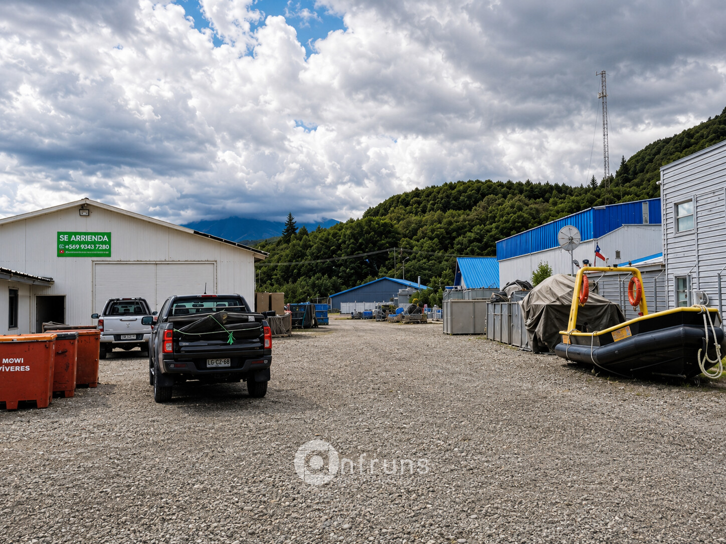 Patio Industrial Puerto Chacabuco