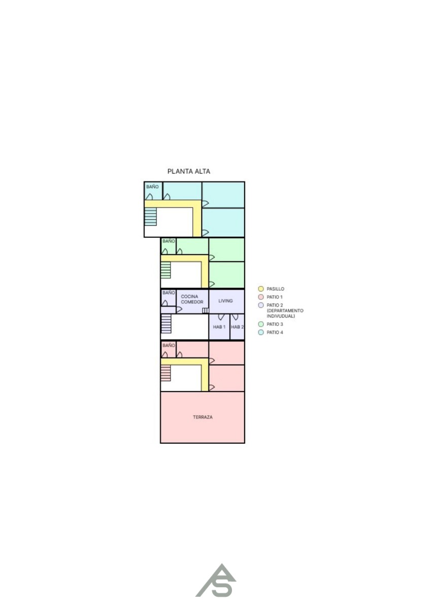 Venta de Estructura Edilicia con habitaciones para renta - 3
