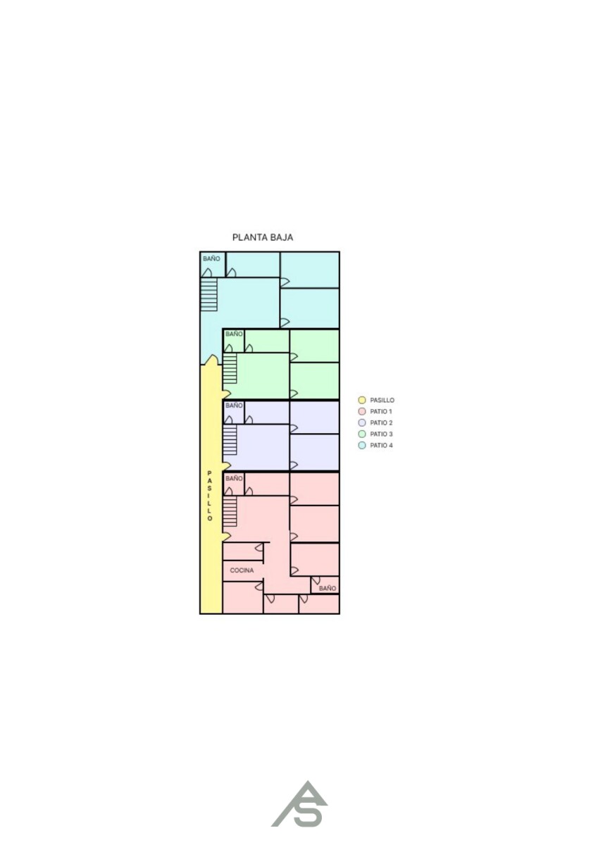 Venta de Estructura Edilicia con habitaciones para renta - 4