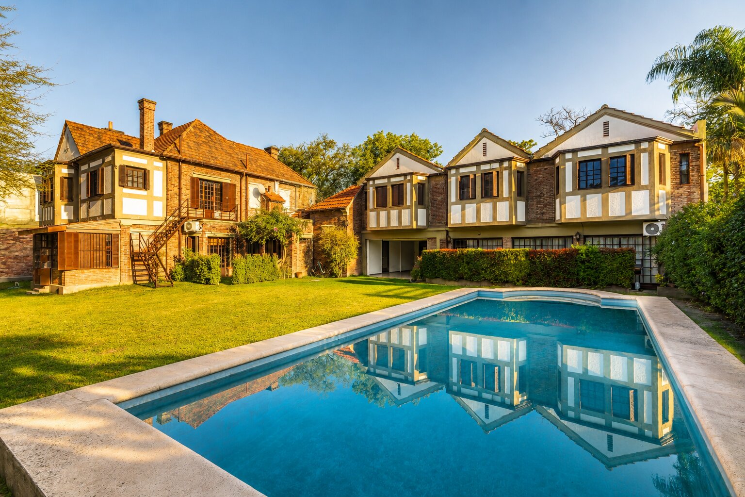 Monoambiente | Complejo Green House | Espacio verde | Piscina | Hurlingham Barrio Ingles