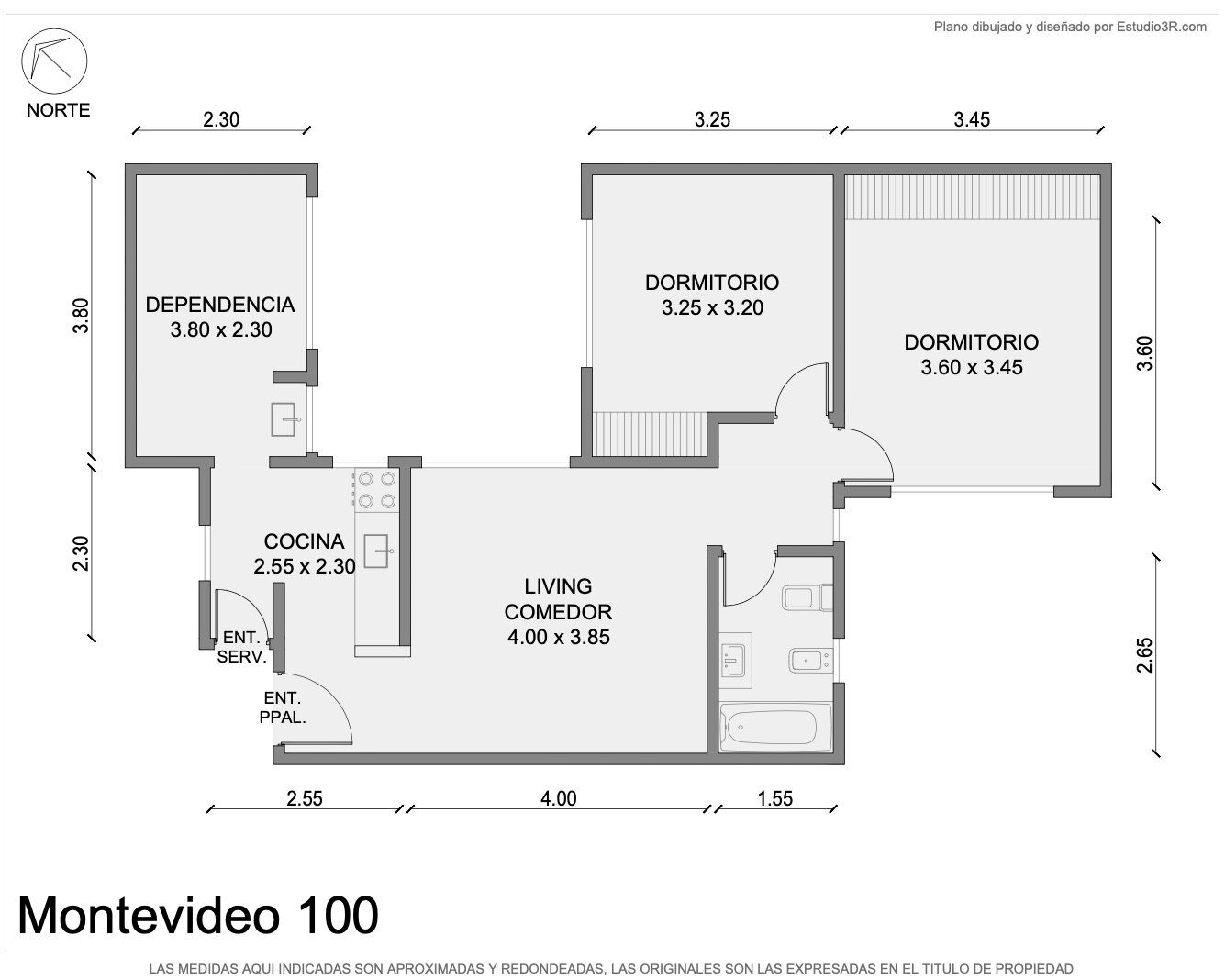 3 Ambientes con Dependencia, Muy Luminoso, Vista Abierta - 26