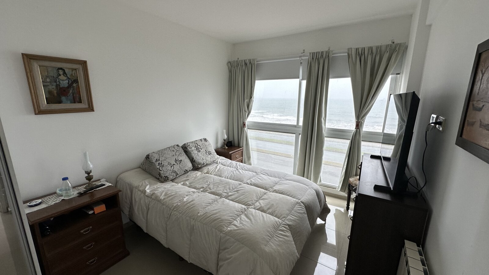 Departamento 3 ambientes con vista al mar en alquiler - 16