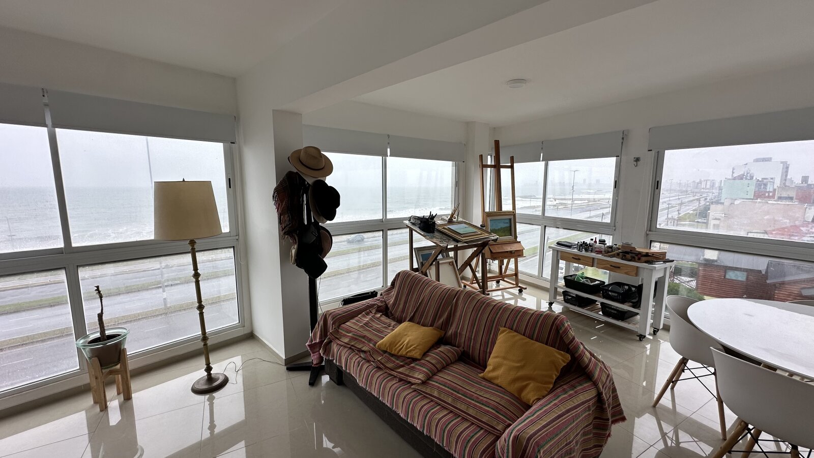 Departamento 3 ambientes con vista al mar en alquiler - 3