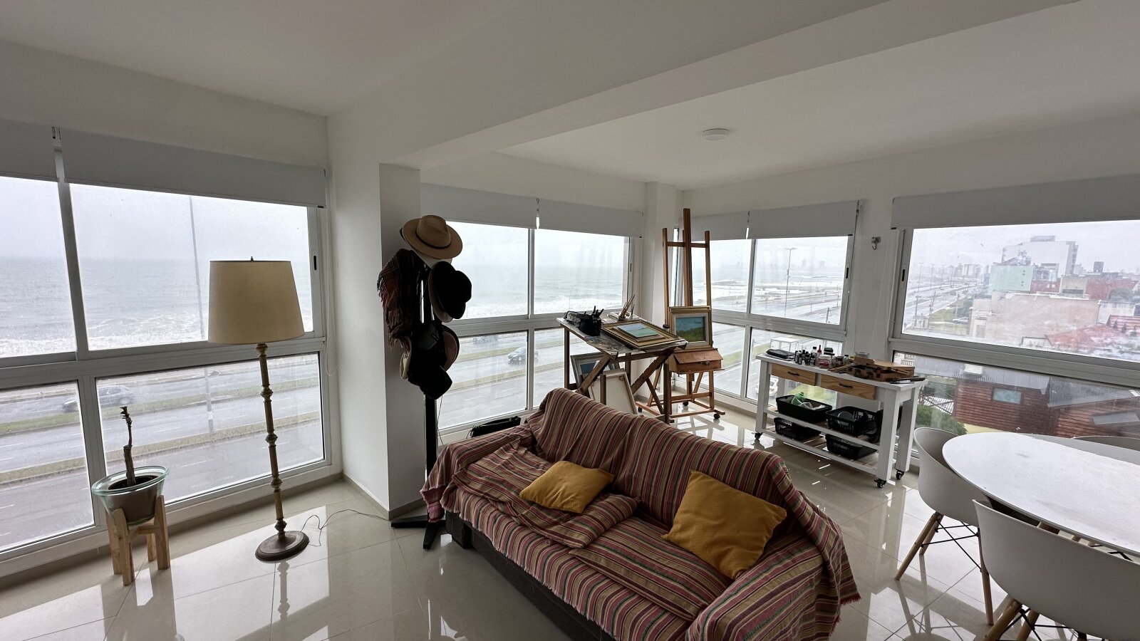 Departamento 3 ambientes con vista al mar en alquiler - 4