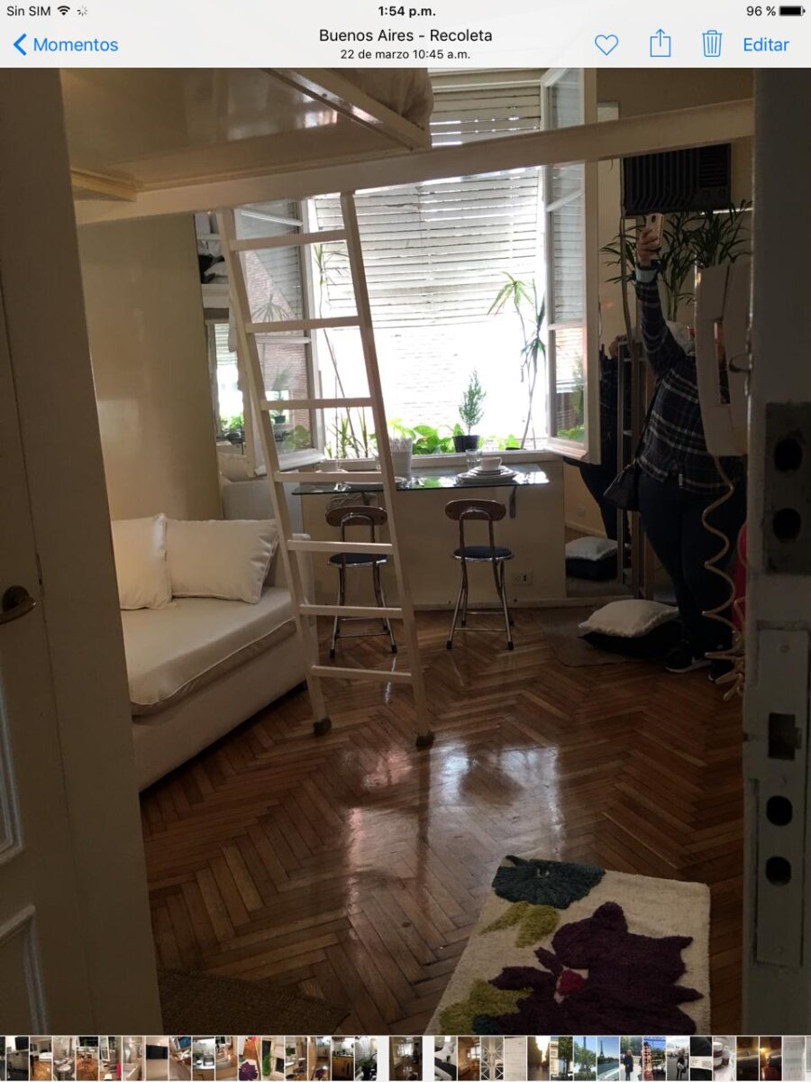 Recoleta, Francisco de Vittoria 2300, 1 amb, 30m2, u$s 500 + expensas + servicios. - 3
