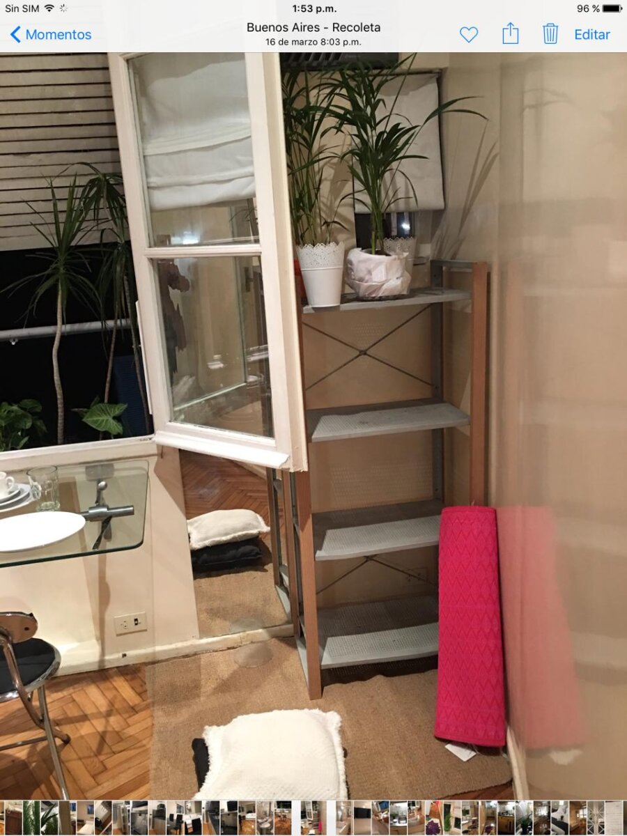 Recoleta, Francisco de Vittoria 2300, 1 amb, 30m2, u$s 500 + expensas + servicios. - 2