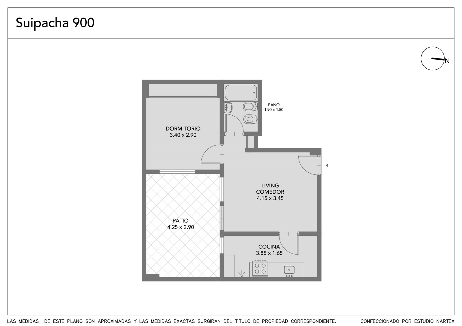 VENTA. DEPARTAMENTO 2 AMBIENTES. CON PATIO. RETIRO - 28