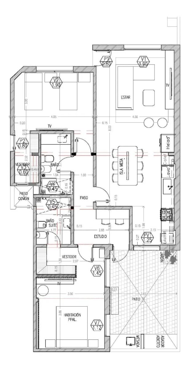 Departamento 2 Dormitorios Apto Crédito | Patio con Asador | Cochera | Centro de Córdoba | Reciclado a Nuevo - 23