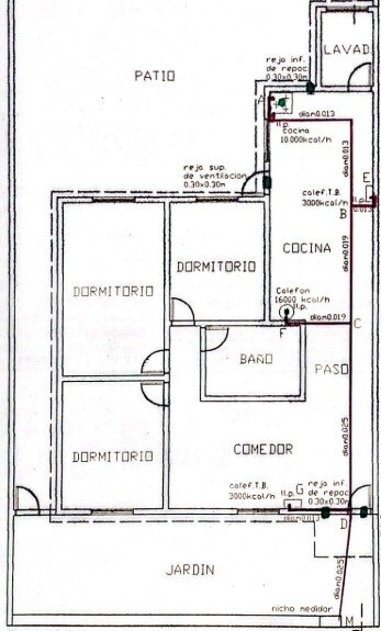 ALQUILER | CASA 3 DORMIT | COCHERA | VA ADELA - Imagen 2