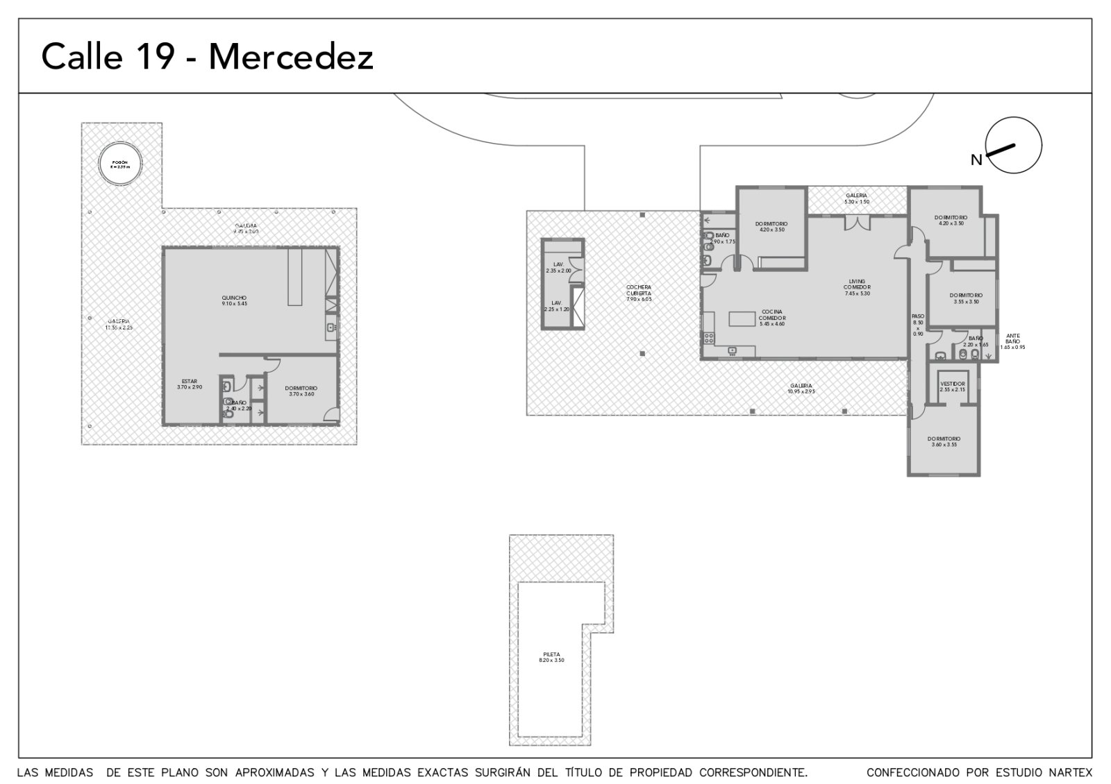 EN VENTA. MERCEDES. CHACRA 3 HA. CASA 5 AMBIENTES. QUINCHO. PILETA. CANCHA DE FUTBOL. - 50