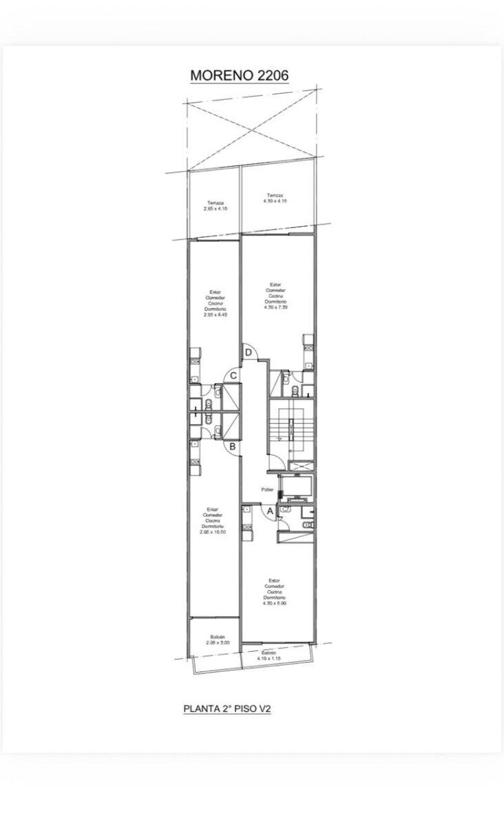 LOTE EN BALVANERA EXEL. UBICACION PARA CONSTRUIR 2600 M2 VENDIBLES P.B 12 P a MTS de PLAZA 1° de MAYO Y AV RIVADAVIA - 4