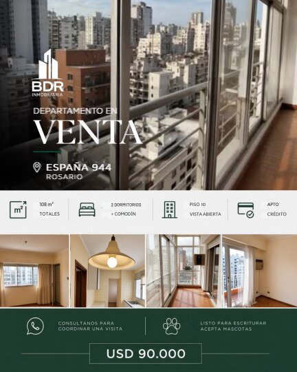 Departamentos - Rosario - Venta