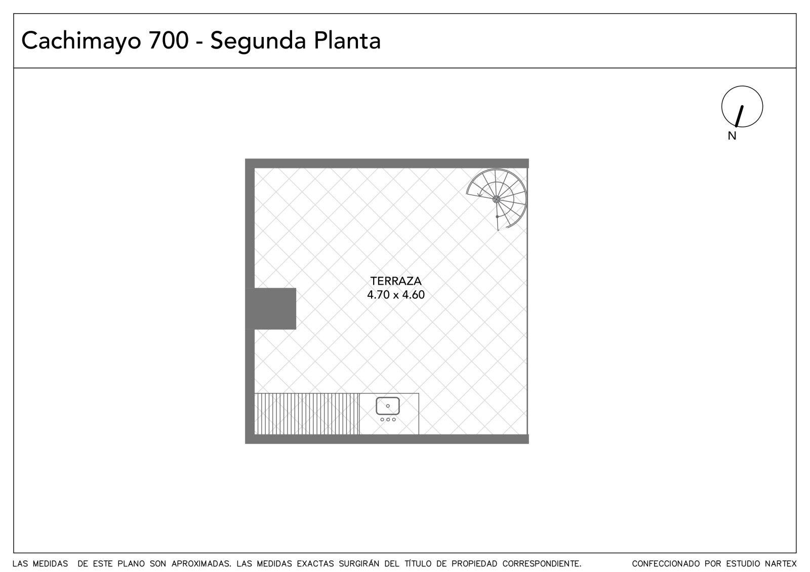 Venta. Duplex 2 ambientes a estrenar. Apto crédito. Caballito - 23