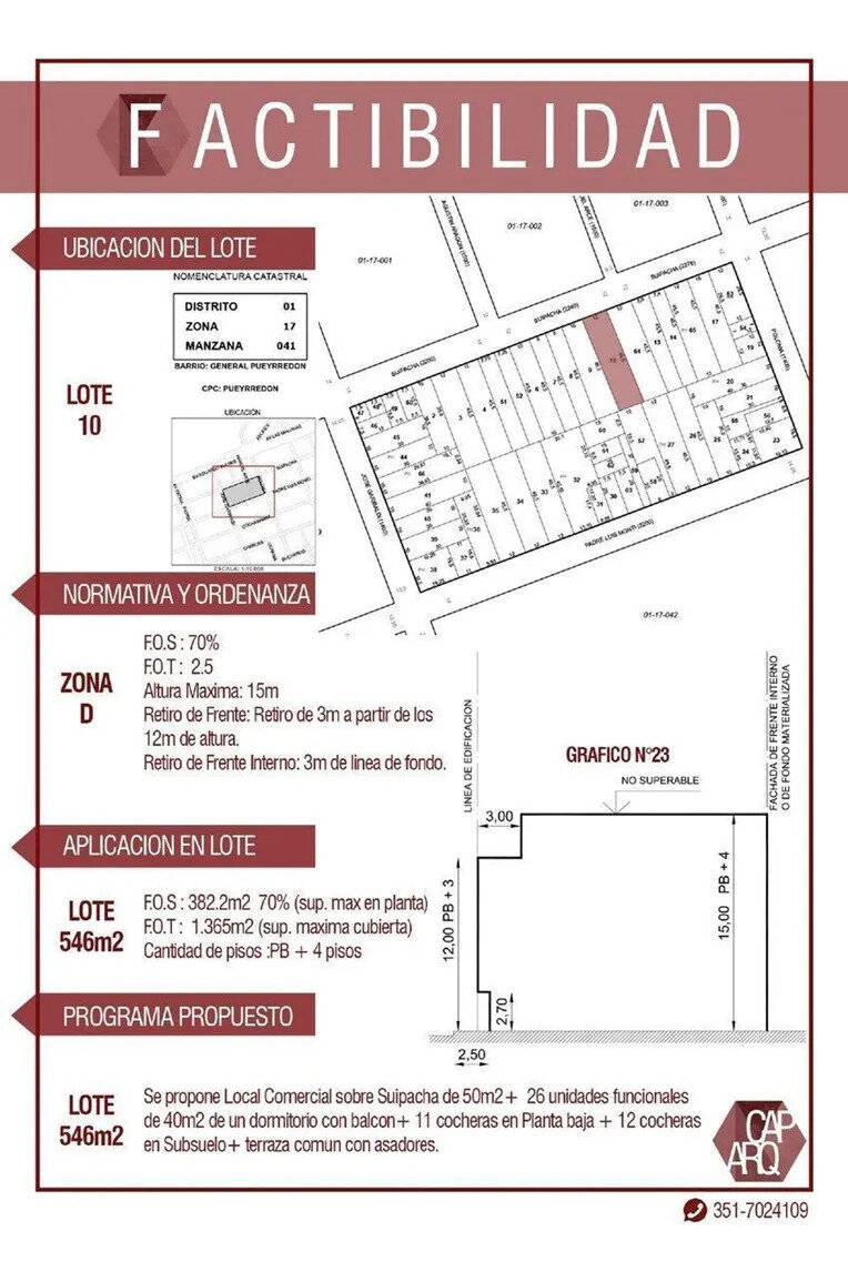 Terreno Lote  En Venta En General Pueyrredón, Córdoba - Imagen 2