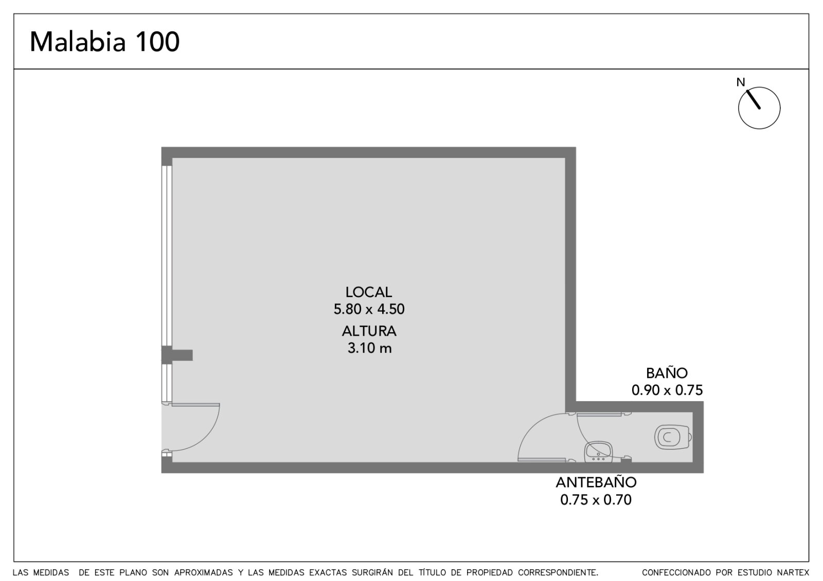 Venta. Local comercial 1 ambiente. Frente. Villa Crespo - 22