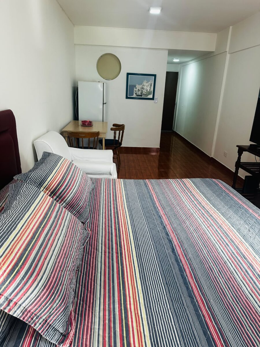 BAJÓ DE PRECIO Monoambiente con balcón - Seguridad 24hs - Luminoso - Recoleta - 4