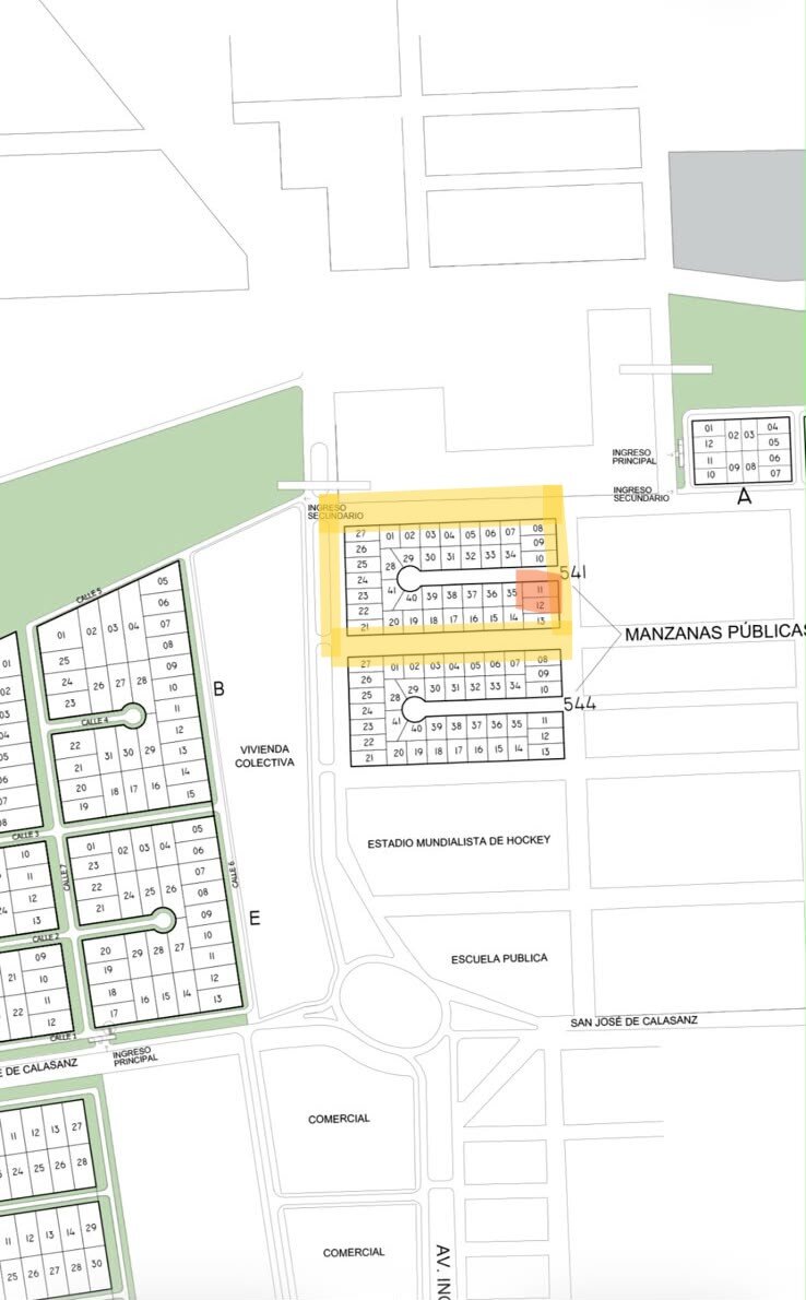 Venta terreno Los Pasos del Jockey Club - Barrio abierto - LOTE 11 - 3