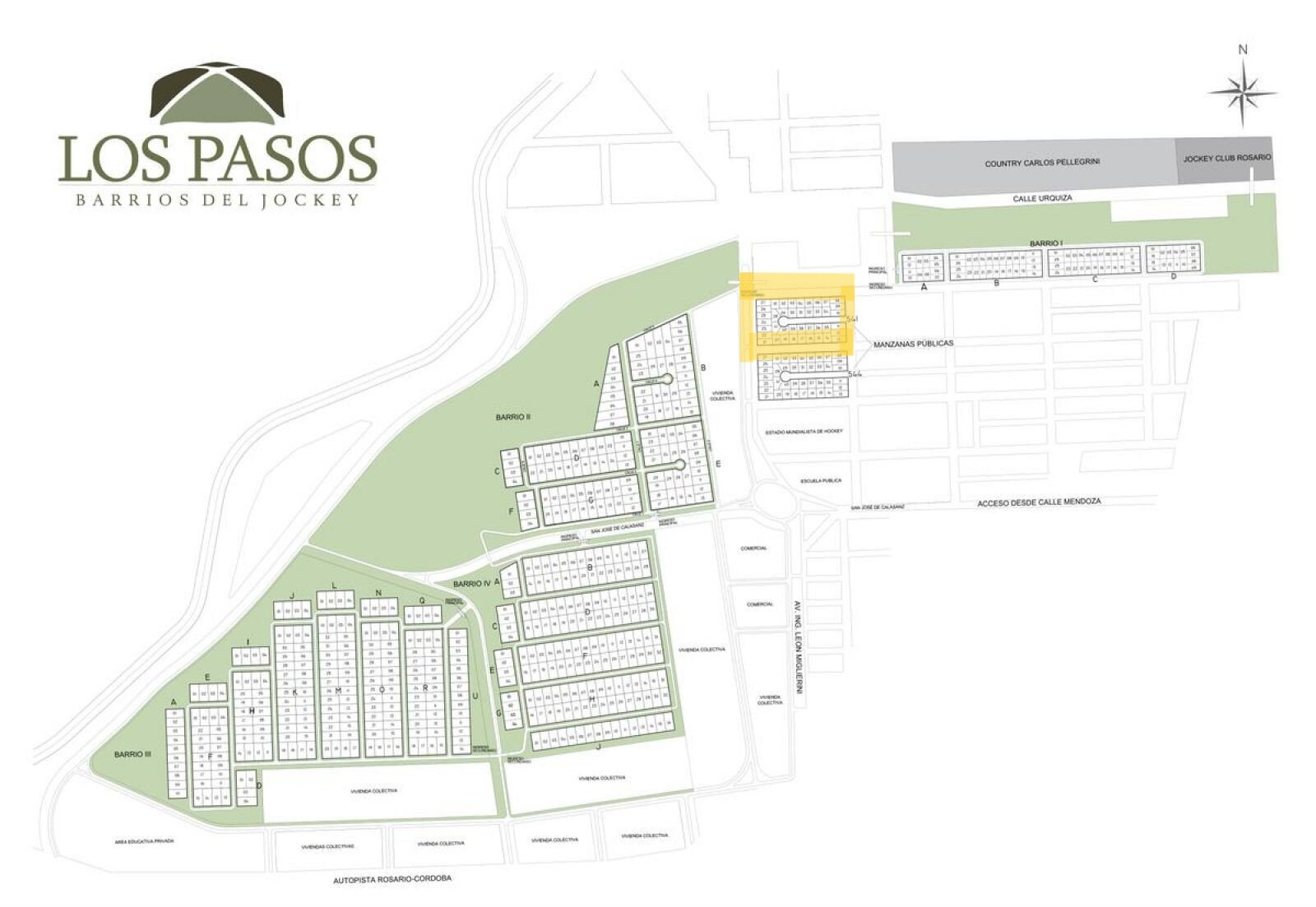 Venta terreno Los Pasos del Jockey Club - Barrio abierto - LOTE 11 - 2
