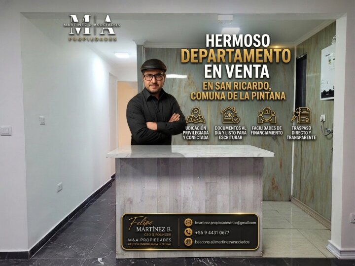 Departamento en venta en La Pintana, KP547807