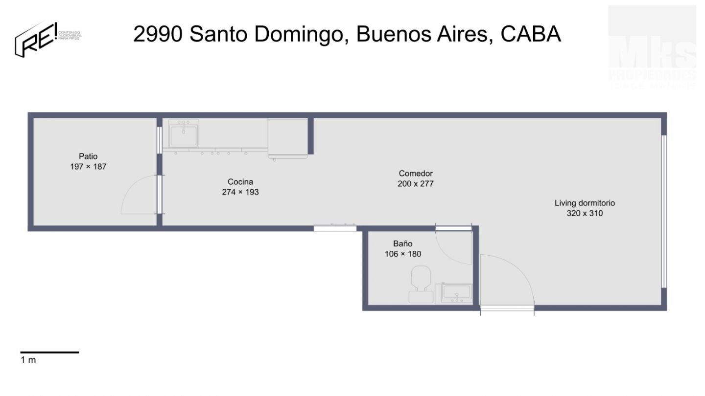 Venta con Renta. 9% anual en USD. PH Monoambiente con patio. Edificio casi a estrenar. - 24