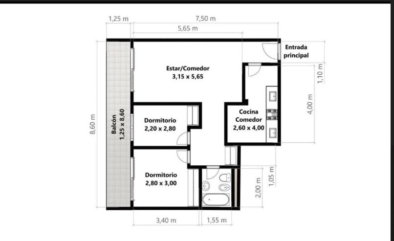 Oportunidad! se vende un hermoso departamento de 3 ambientes con balcón - Caballito - 21