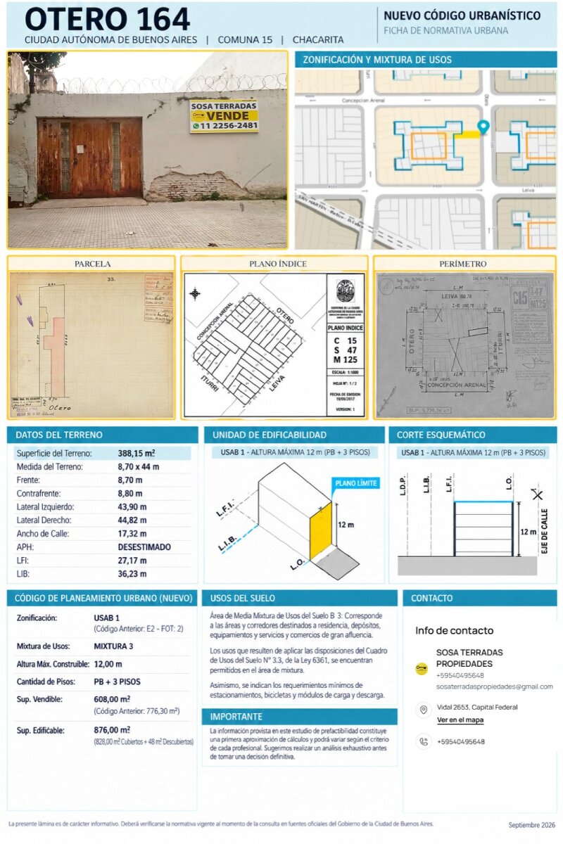 Lote de Terreno en Chacarita | OTERO 164 — foto 10