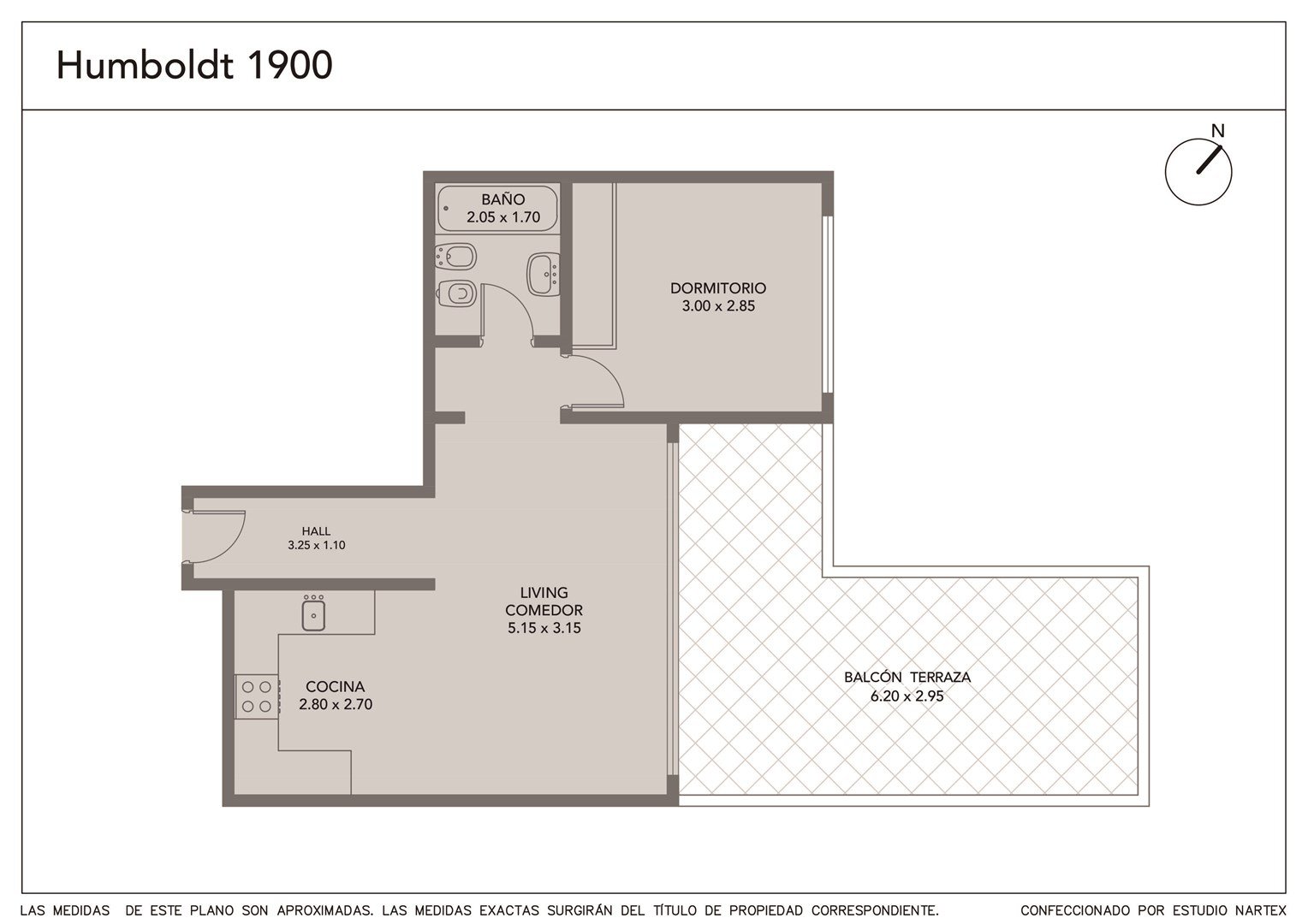 Venta. Apto Credito. Semipiso. 2 ambientes. Ideal Airbnb/Renta. Palermo Hollywood - 3