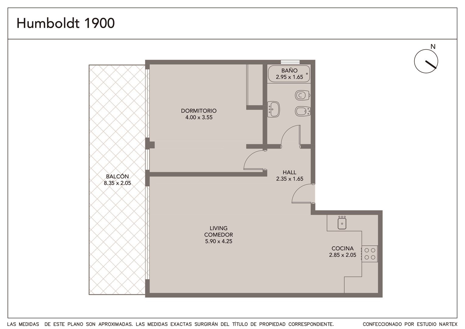 VENTA SEMIPISO 2 AMBIENTES PALERMO APTO PROFESIONAL / APTO CREDITO - 34