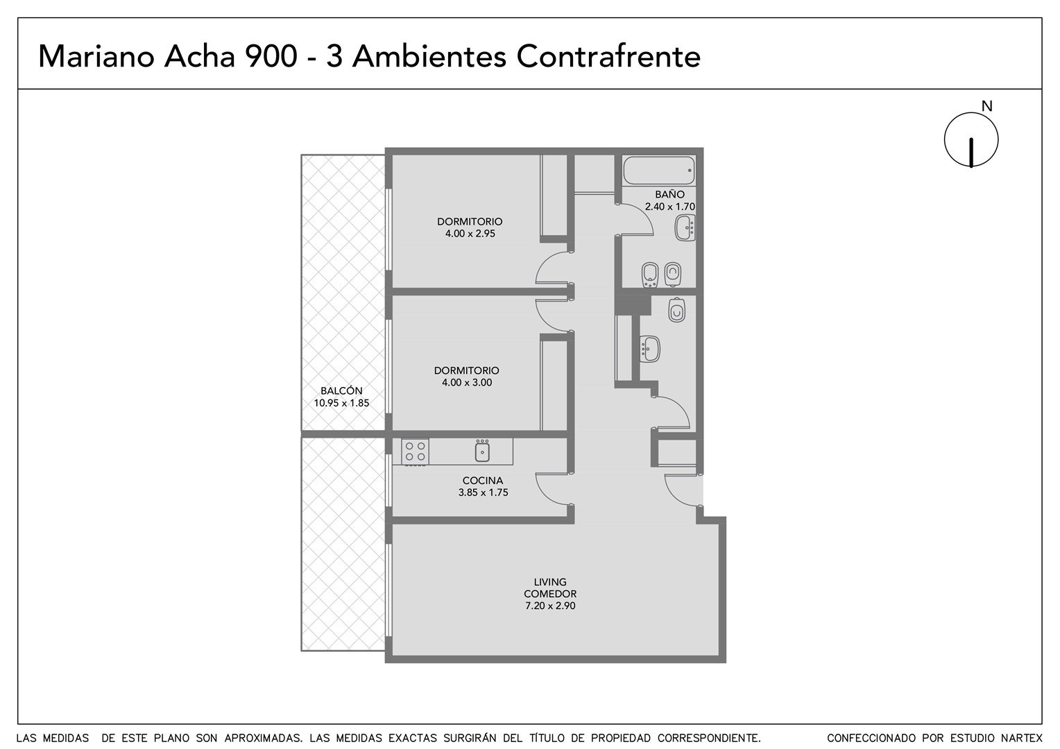 VENTA. A ESTRENAR. Apto crédito. APTO PROFESIONAL. 3 AMBIENTES. BALCÓN TERRAZA. COCHERA. VILLA URQUIZA - 4