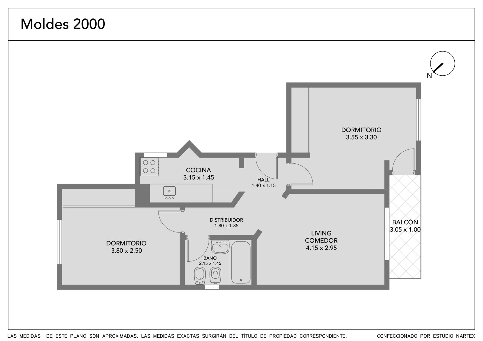 VENTA DE DEPARTAMENTO 3 AMBIENTES C/BALCÓN AL FRENTE EN BELGRANO - 19