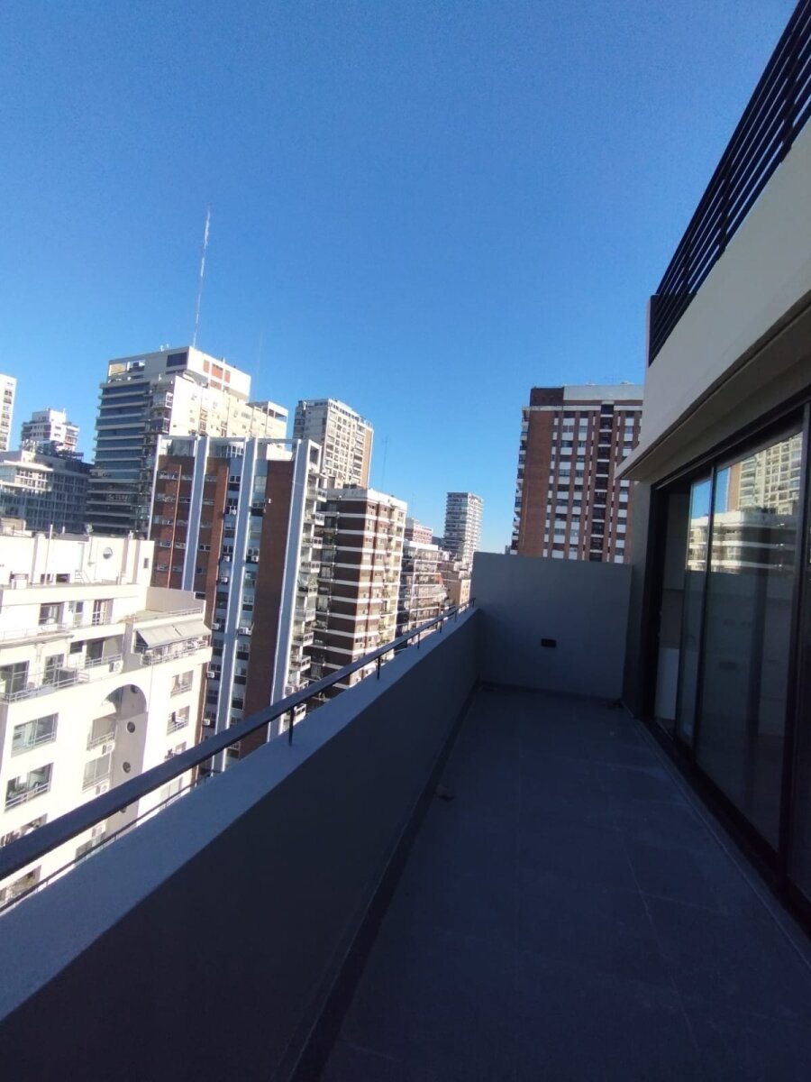 Belgrano 2 ambientes con 2 balcón terraza - 12