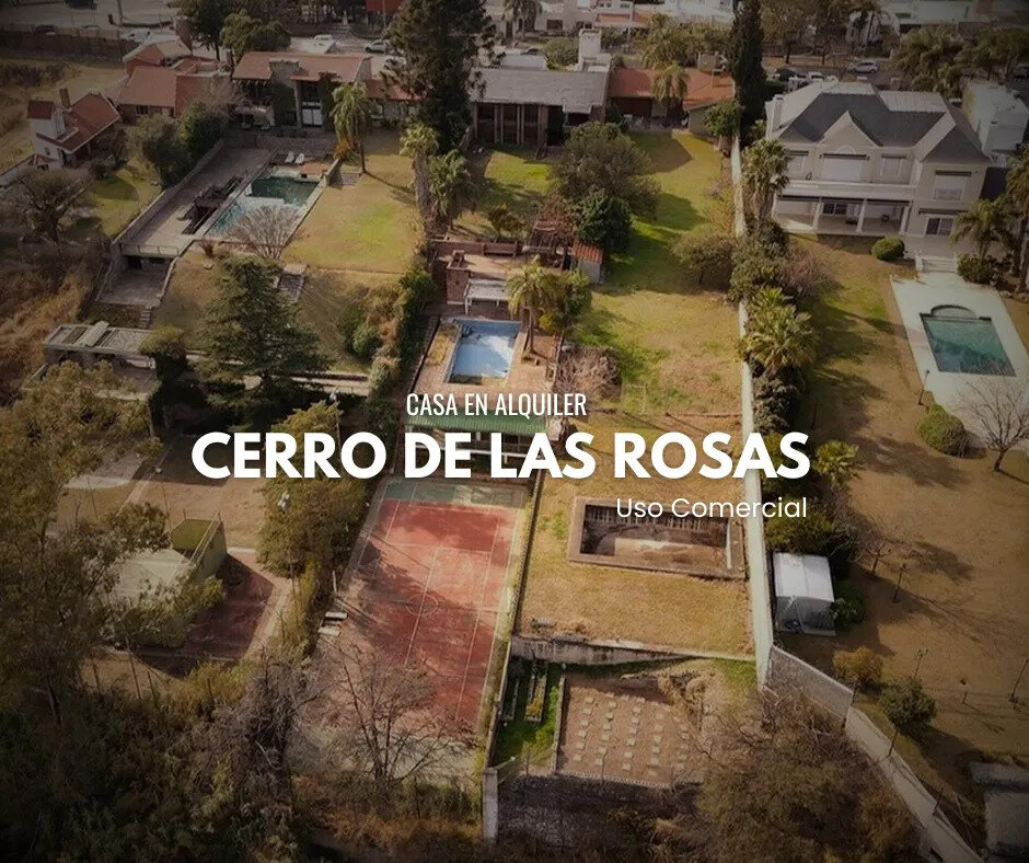 Alquiler Comercial. Casa En B° Cerro De Las Rosas. - 1