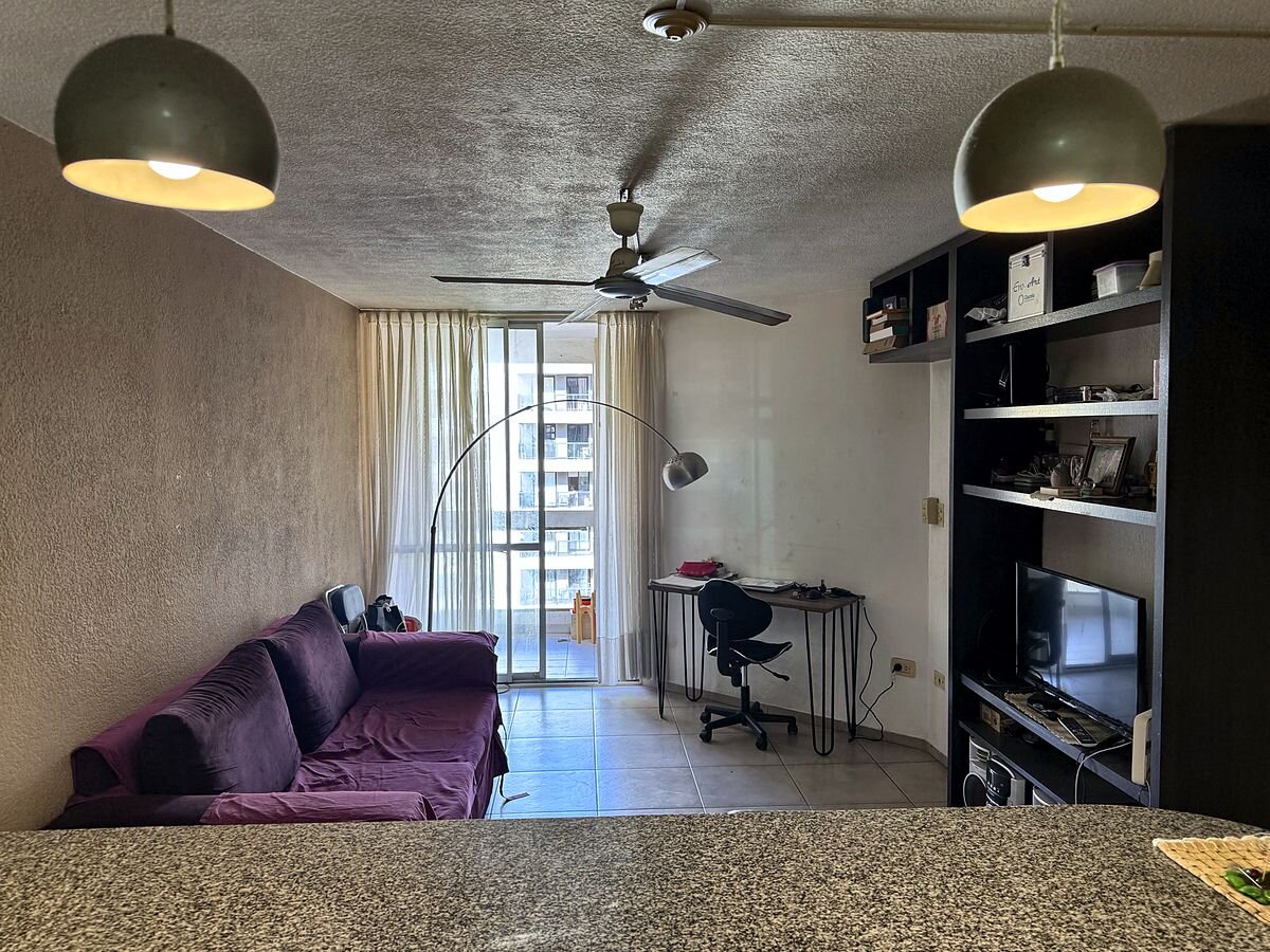 Departamento 1 dorm en venta, piso 12 con balcón, apto crédito, Nueva Córdoba — foto 2