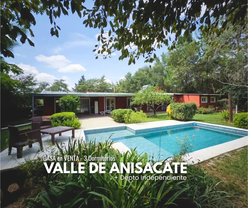 Casa Quinta + Depto Independiente | Valle De Anisacate - 1
