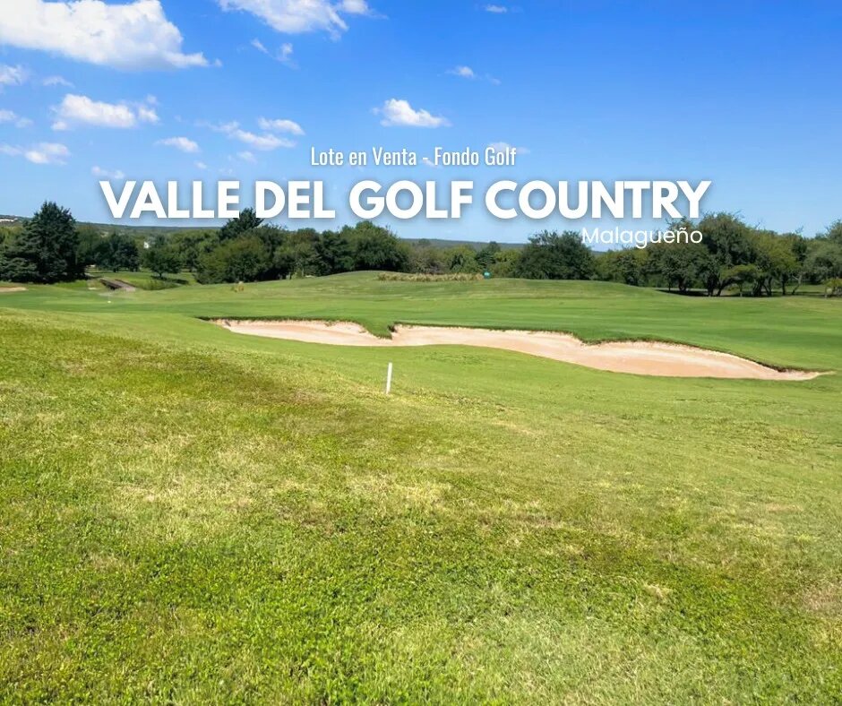 Lote Premium Fondo Golf 1500m² Con Vistas A La Cancha - 1