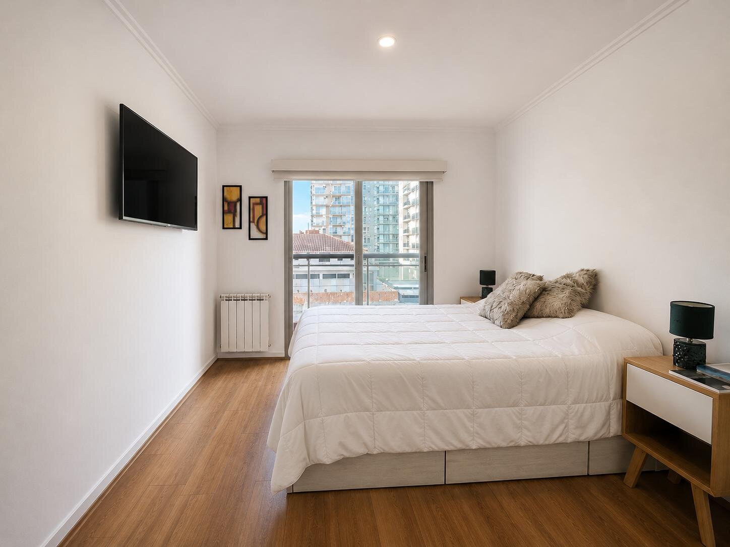 Departamento 2 Amb con Balcón y Cochera Zona Alem - 9