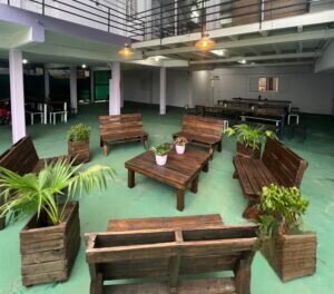 jardin interno de escanso