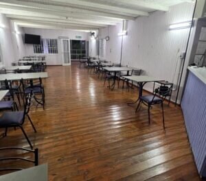 Sala de estar y tv compartida