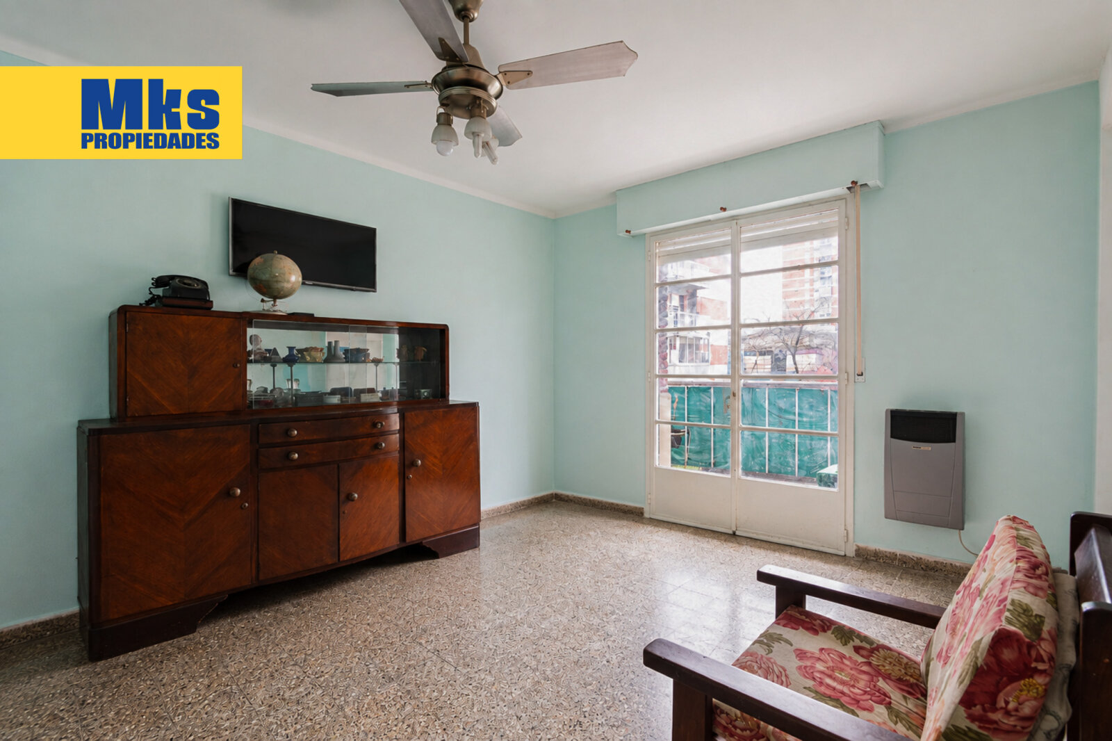 Venta. 2 ambientes. Balcon al frente. La boca. - 1