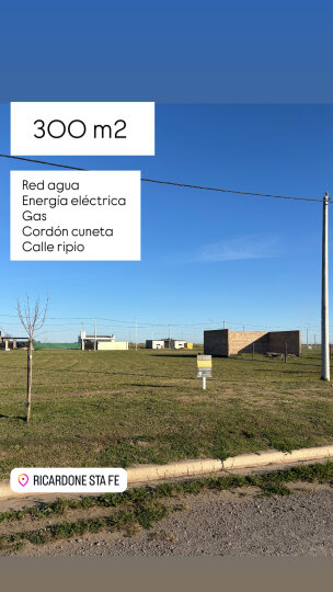 Terrenos - Ricardone - Venta