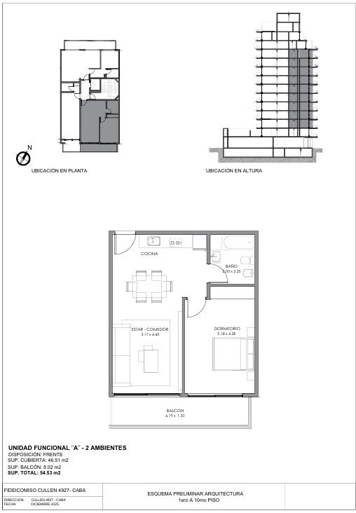 VENTA MONOAMBIENTE VILLA URQUIZA - 1