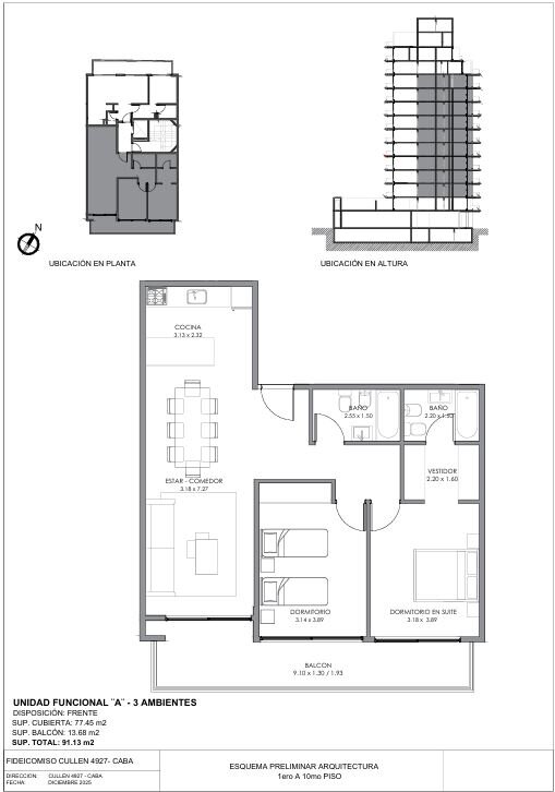 VENTA MONOAMBIENTE VILLA URQUIZA - 2